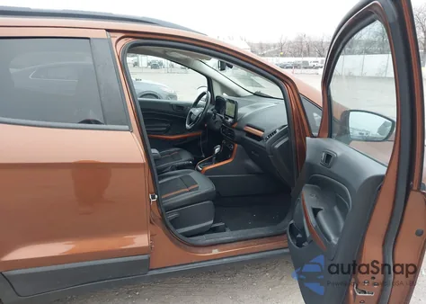 2018 Ford Ecosport Ses from USA, damaged, VIN MAJ6P1CL2JC237242